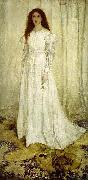 James Abbott Mcneill Whistler Symphony in White, USA oil painting artist